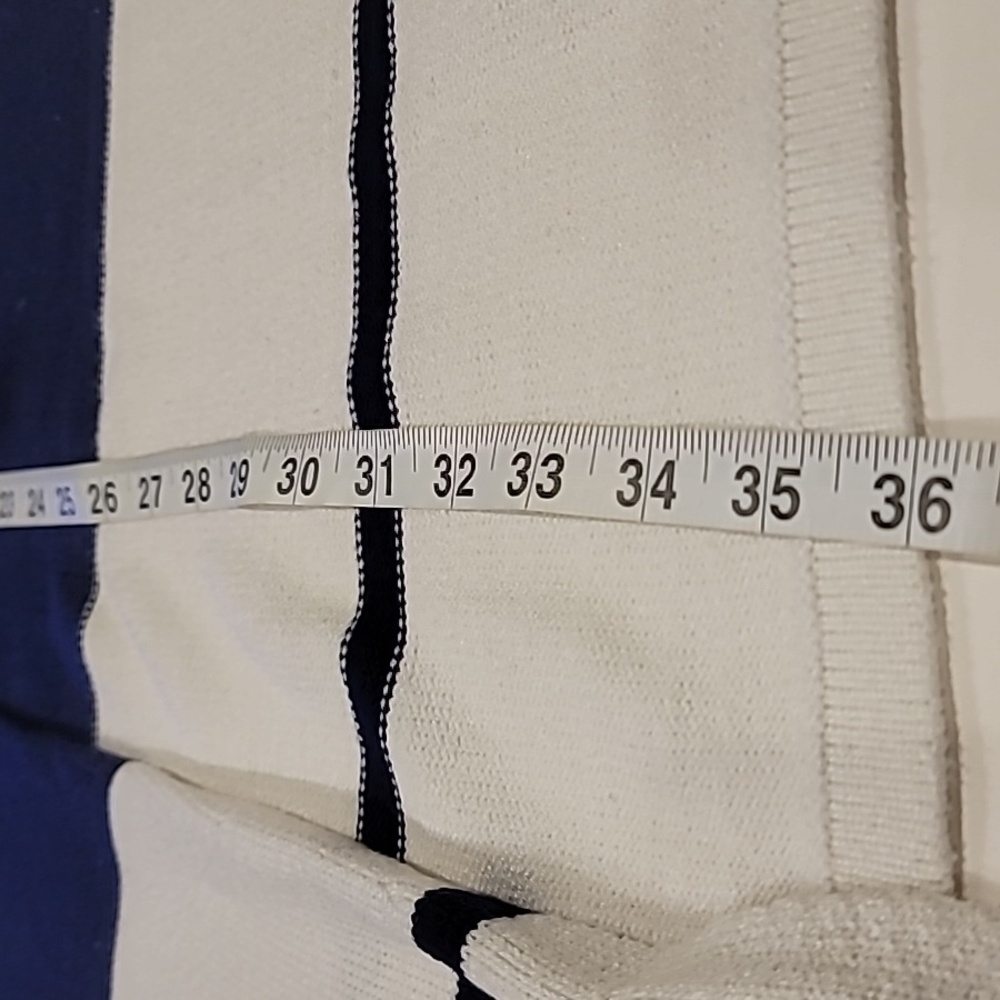 Honey Punch Navy and White Striped Cardigan - Picture 7 of 8